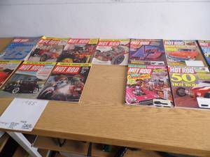 lot 13 image: Hot Rod Magazines