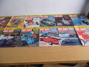 lot 15 image: Hot Rod Magazines