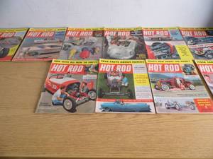 lot 16 image: Hot Rod Magazines
