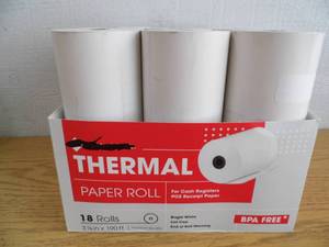 lot 71 image: New Thermal Paper