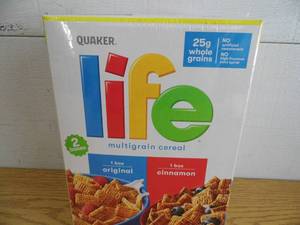 lot 78 image: 2 Pack Life Cereal