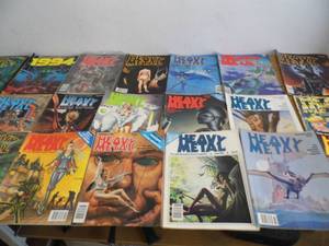 lot 103 image: Heavy Metal Vintage Comics
