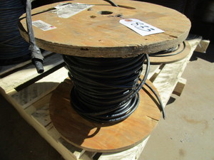 lot 833 image: SPOOL OF SHIELDED WIRE