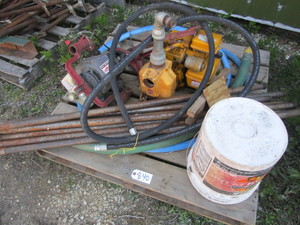 lot 840 image: WELLD RILLING SET UP