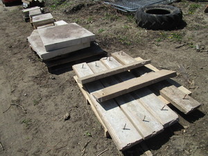 lot 851 image: ARTISAN CEMENT SLABS