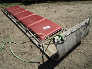 lot 856 image: WOODEN TOBOGGAN FOR RESTORATION