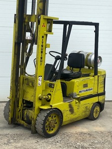 lot 4 image: Mitsubishi Forklift -- VIDEO ADDED