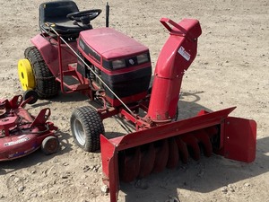 lot 6 image: Toro Wheel Horse 244-H Lawn Tractor