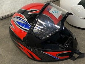 lot 42 image: Lot Of (2) Snowmobile Helmets
