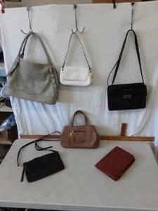 lot 20 image: Assorted Handbags, Shoulder Bags & Clutch