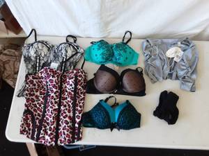 lot 48 image: Victorias Secret Bras 34C, Corsets, More