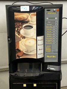 lot 3 image: Zanussi Coffee  Cappuccino  Hot Chocolate Vending Machine