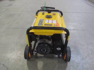 lot 1-710 image: Dewalt 4,000-Watt Gasoline Powered Portable Generator PMC164000