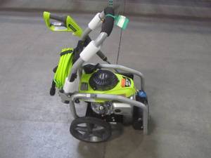 lot 1-713 image: Ryobi 3300 PSI 2.3 GPM Cold Water Gas Pressure Washer with Honda GCV190 Idle Down RY80942