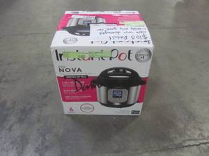 lot 807 image: Instant Pot Duo Nova 6-Qt. 7-in-1, One-Touch Multi-Cooker 112-0079-01