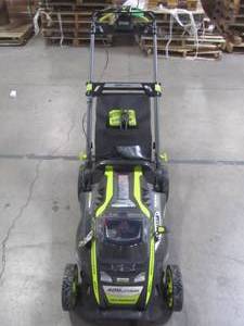 lot 1-721 image: Ryobi 40V 20in. Brushless Mower- Battery & Charger Included RY40108