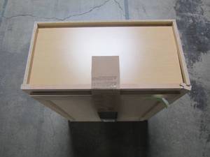 lot 221 image: Hampton Bay Assembled 24x30x12 in. Wall Kitchen Cabinet in Unfinished Beech KW2430-UF