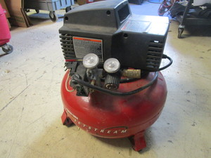lot 708 image: PORTER-CABLE JET STREAM AIR COMPRESSOR