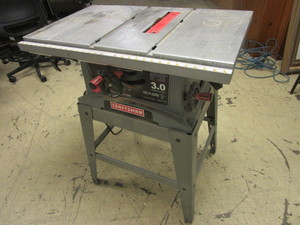 lot 718 image: CRAFTSMAN 10 TABLE SAW