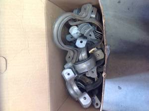 Rigid Conduit 2 Hole Straps