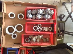 Assorted 3 Piece Couplings