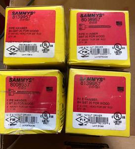 4 Boxes of Sammys Threaded Rod Anchoring System