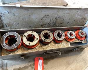 RIDGID Threader Dies In Case