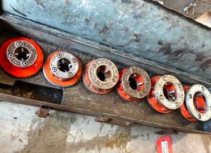 RIDGID Threader Dies In Case