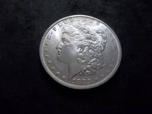 lot 4 image: 1883 O Morgan Silver Dollar