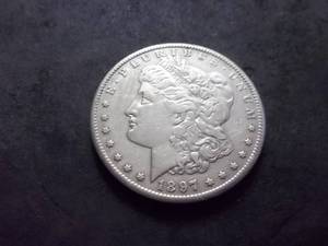lot 16 image: 1897 S Morgan Silver Dollar