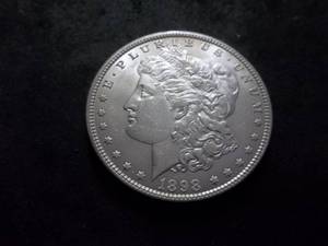 lot 17 image: 1898 Morgan Silver Dollar