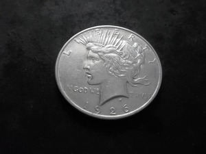 lot 35 image: 1926 D Silver Peace Dollar