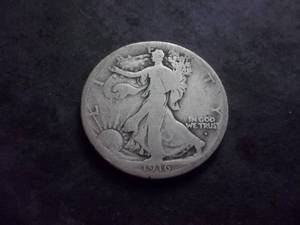 lot 48 image: 1916 D Obverse Mint Walker Half Dollar