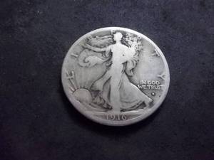 lot 49 image: 1916 S Obverse Mint Walker Half Dollar