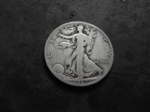 lot 60 image: 1919 S Walker Half Dollar