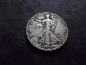 lot 62 image: 1920 D Walker Half Dollar