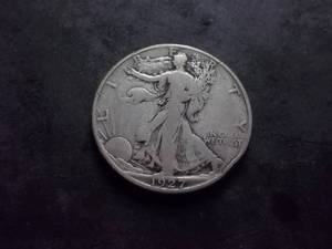 lot 68 image: 1927 S Walker Half Dollar