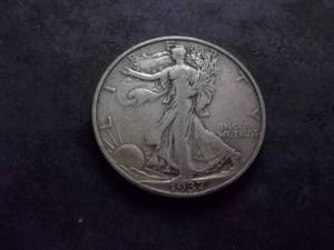 lot 84 image: 1937 S Walker Half Dollar