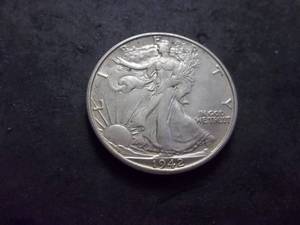lot 97 image: 1942 S Walker Half Dollar