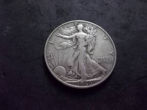 lot 108 image: 1946 S Walker Half Dollar