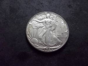 lot 109 image: 1946 D Walker Half Dollar