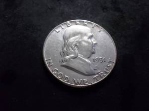 lot 119 image: 1951 Franklin Half Dollar