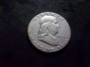 lot 127 image: 1953 S Franklin Half Dollar