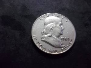 lot 137 image: 1959 Franklin Half Dollar