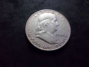 lot 139 image: 1960 Franklin Half Dollar