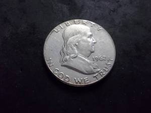 lot 143 image: 1962 Franklin Half Dollar