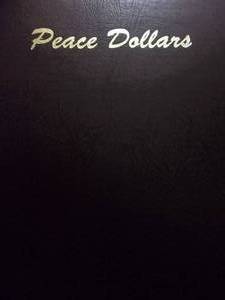 lot 149 image: Dansco Peace Dollar Album Archive Quality With Protective Sliders