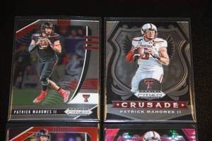 2020 Prizm Draft Patrick Mahomes Lot  4 Cards