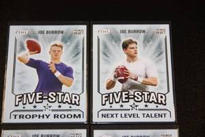 2020 Sage HIT Joe Burrow Lot  4 Cards