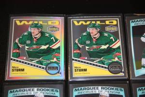 Nico Sturm Rookie Card Investment Lot  12 Cards
